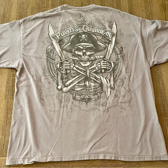 Pirates of the Caribbean Walt Disney World Ride Promo T-Shirt 2XL - Picture 5 of 6